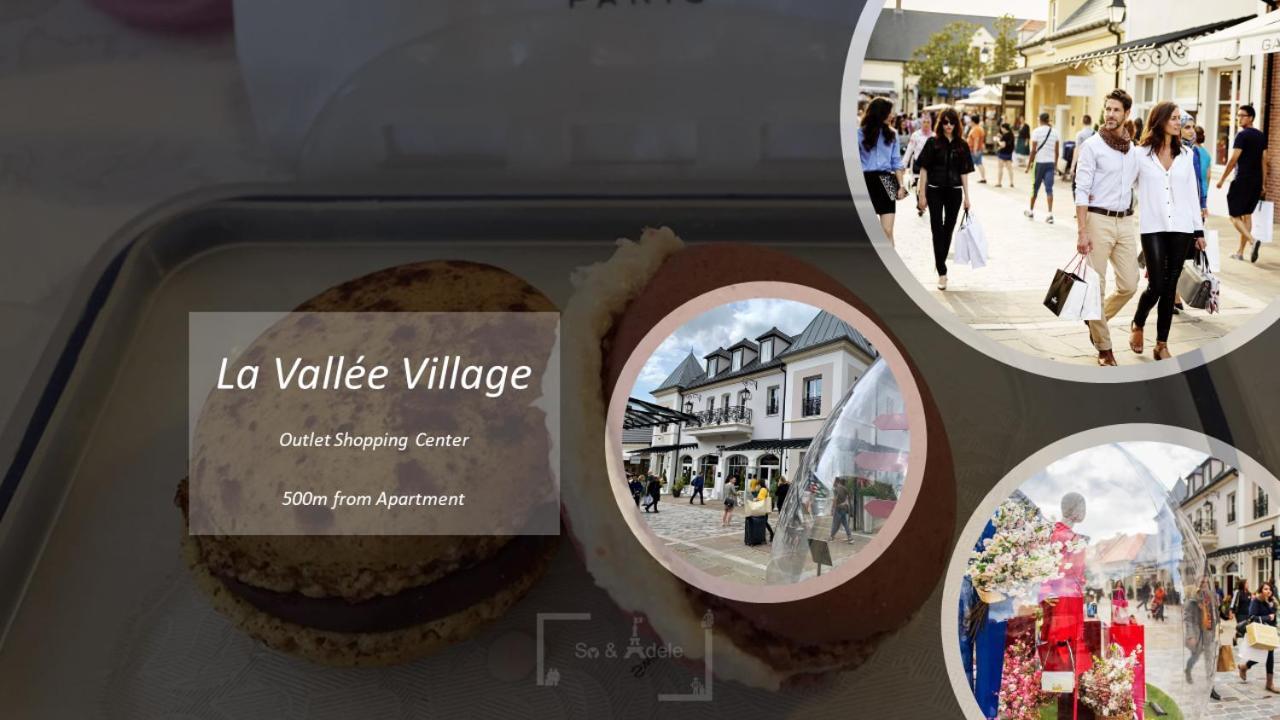 Studio Zen - Shopping Center And Train Station 500M - Disneyland Paris 5Min مونتِفرا المظهر الخارجي الصورة